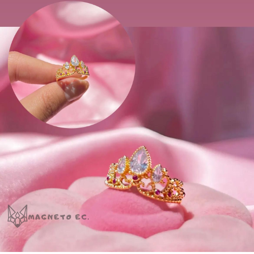 ANILLO RAPUNZEL™ - CORONA DE RAPUNZEL EN ANILLO 👑💍