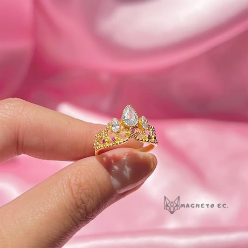 ANILLO RAPUNZEL™ - CORONA DE RAPUNZEL EN ANILLO 👑💍