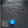 COLLAR TECIELO™ - CADENA CON ESFERA DE CIELO